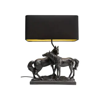 Kare Design Tafellamp - Paardenduo