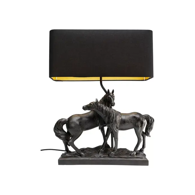 Kare Design - Tafellamp - Dierenlamp Paardenduo