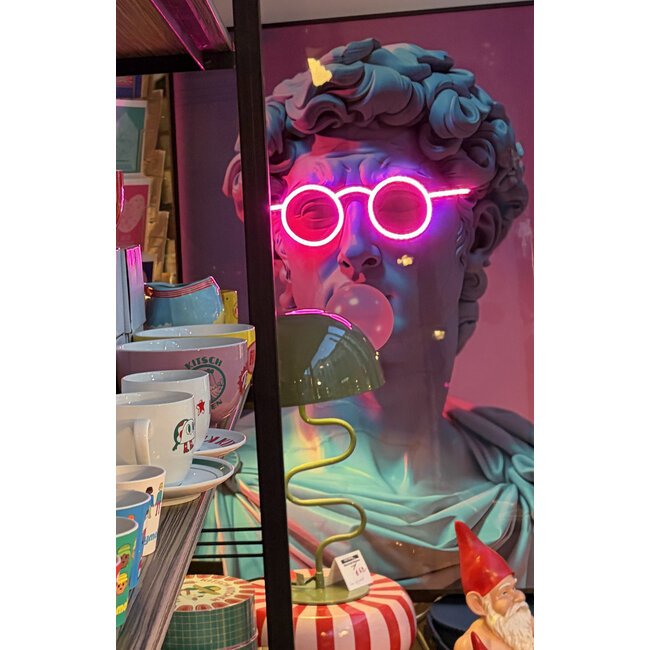 Kare Design – LED-Wanddekoration Cheeky David – 80 x 120 cm