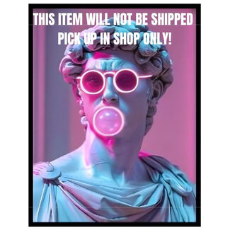 Kare Design LED Wall Decoration Cheeky David