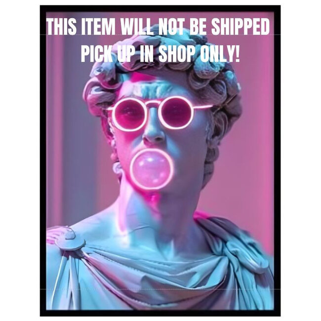 Kare Design LED Wall Decoration Cheeky David