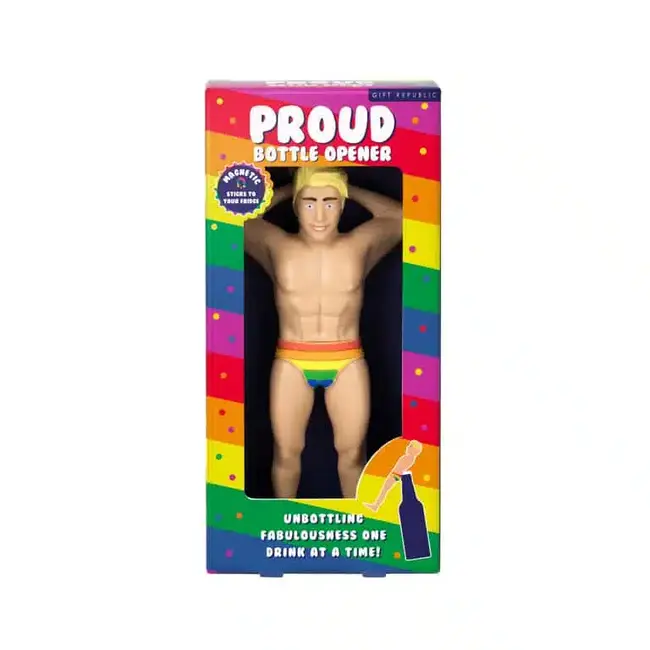 Gift Republic - Ouvre-bouteille Proud - magnétique