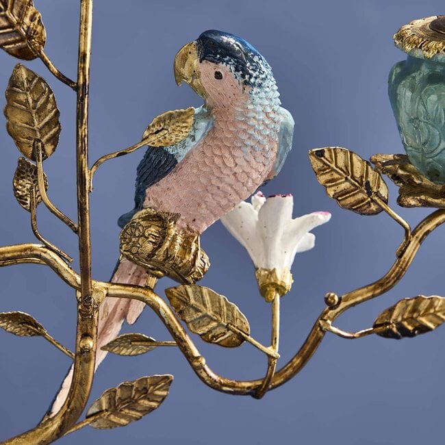 Werns Werner Voß - Candle Holder - Candlestick Elephant - hand-painted