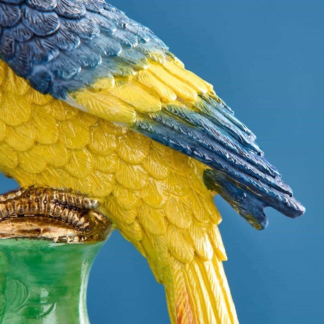 Werns Werner Voß - Candle Holder - Candlestick Parrot - set of 2 - multicolor