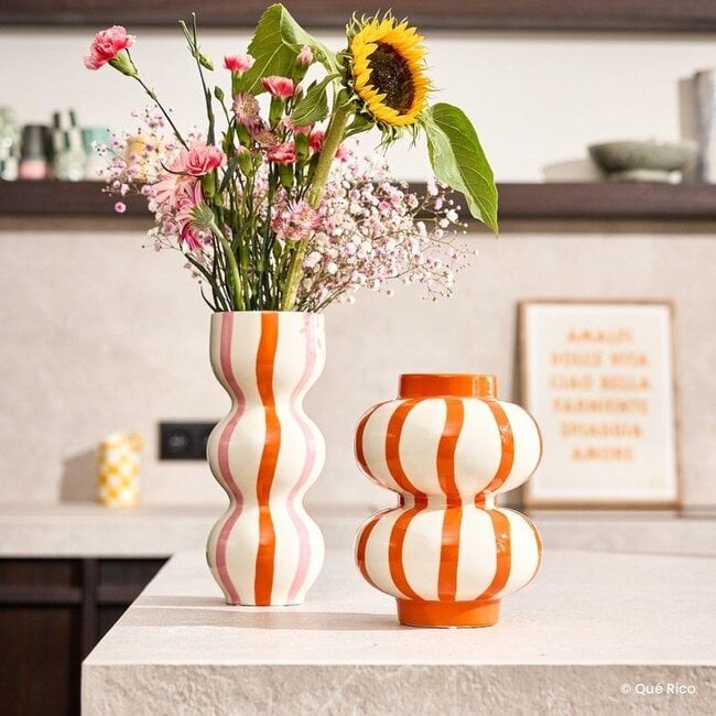 Que Rico - Vase Raquelita - Rayas Bailarinas