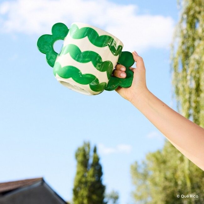 Que Rico - Plant Pot Jacinta - Wavy Rumba