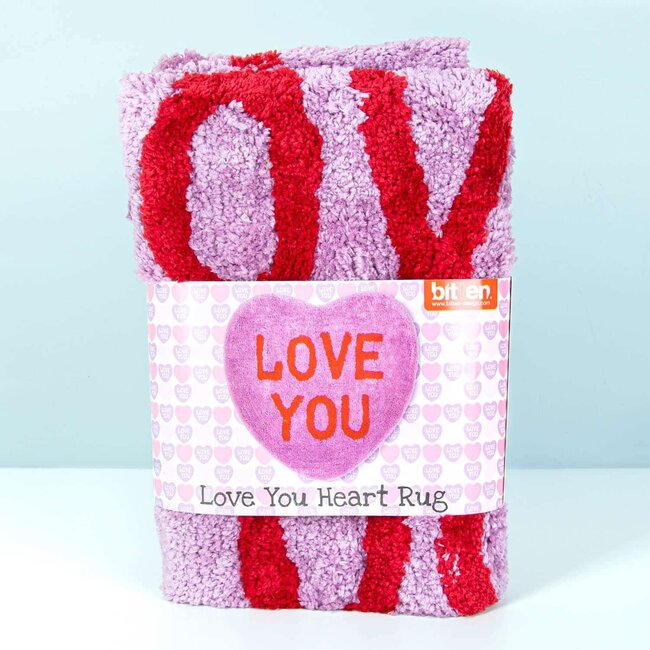 Bitten - Tapis de Bain Love You Cœur