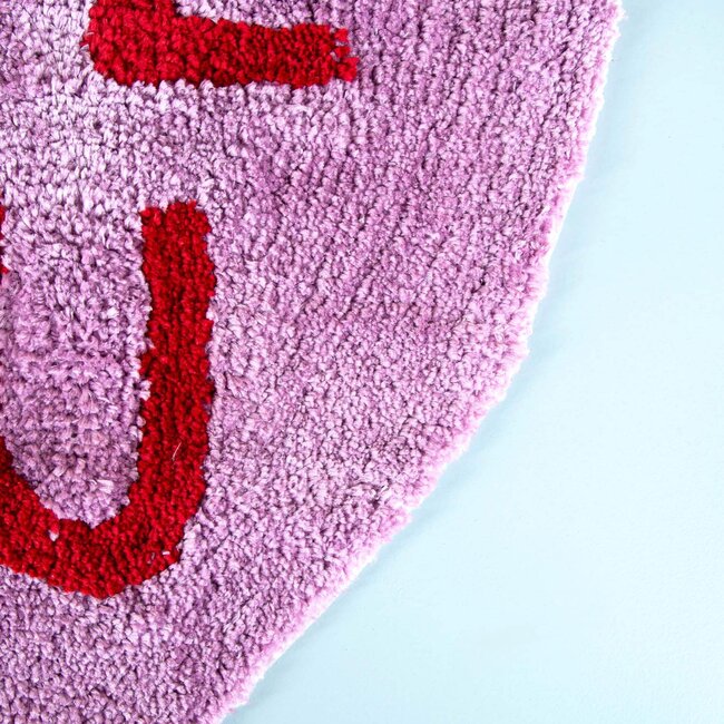 Bitten - Bath Mat Love You Heart