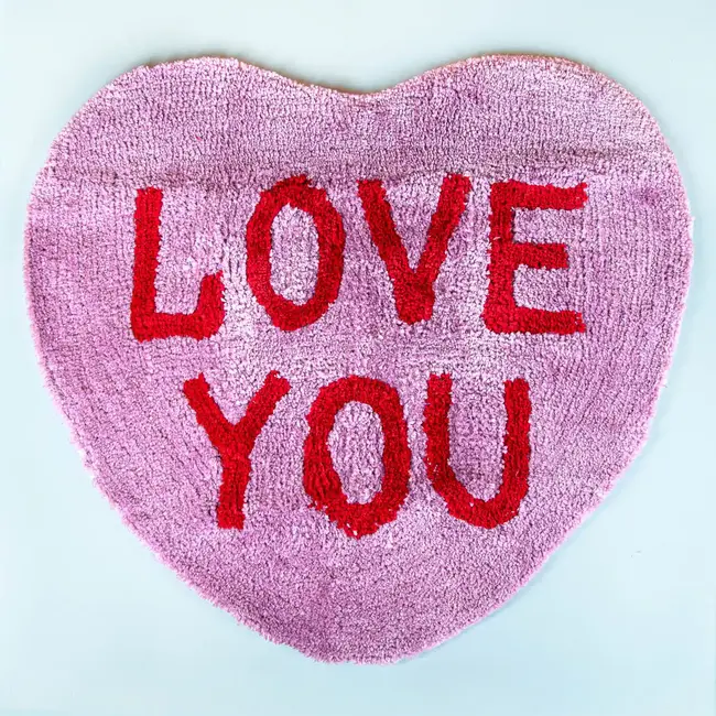 Bitten - Badmat Love You Hart