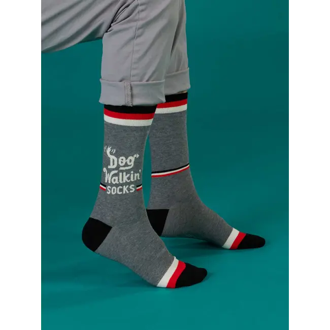 Blue Q - Chaussettes Dog Walkin' - taille 40-46 (hommes)