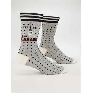 Blue Q Chaussettes I'll Be In The Garage  - hommes