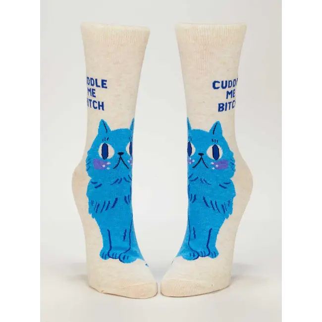 Blue Q - Chaussettes Cuddle Me Bitch - taille 36-41 (femmes)