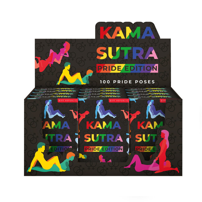 Gift Republic - JParty Game  Kamasutra Édition PRIDE - 100  poses créatives PRIDE
