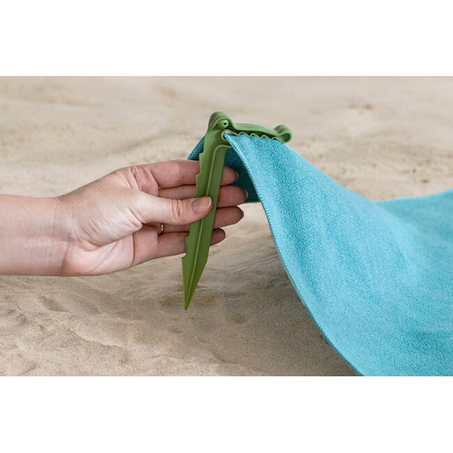 Peleg Design - Strandhanddoek Klemmen Crococlips - set van 6