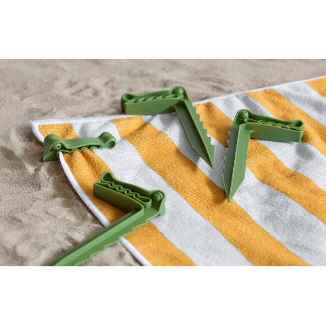 Peleg Design - Beach Towel Clips Crococlips - set of 6
