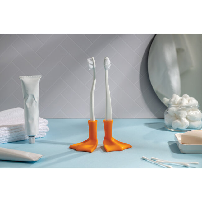 Ototo – Zahnbürstenhalter Duck-Clean – 2er-Set