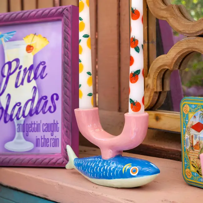 Talking Tables - Candle Holder - Candlestick Fish