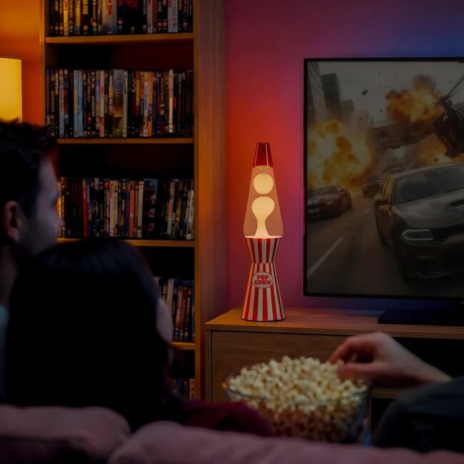 Fisura - Lampe à lave Fusée - Pop Corn