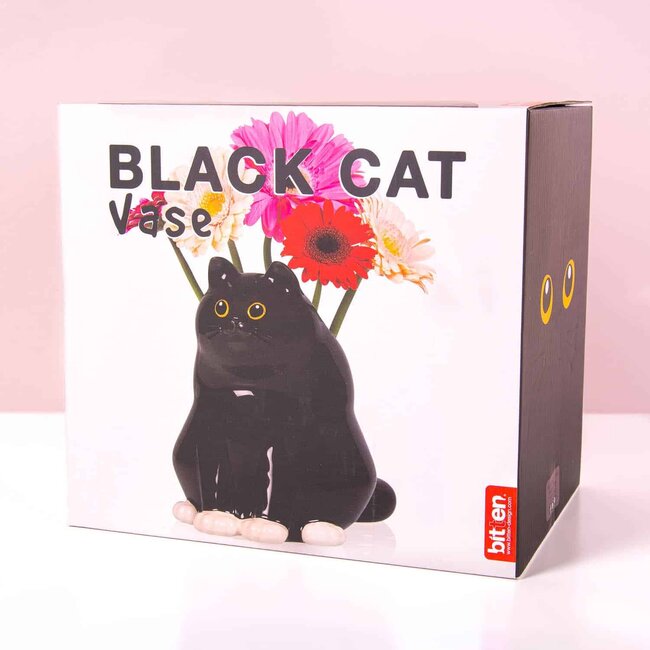 Bitten - Vaas Zwarte Kat