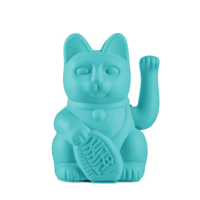 Donkey - Lucky Cat Maneki-Neko - turquoise
