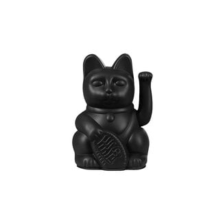 Donkey Mini Chat Porte-Bonheur Ondulant - noir