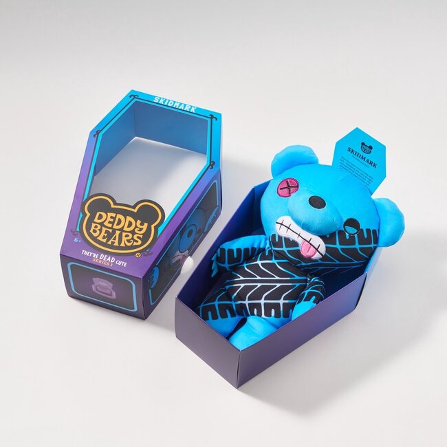 Deddy Bears Plüschfigur – Skidmark – H 30 cm – in Sargverpackung