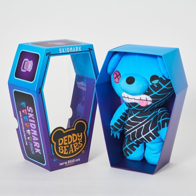 Deddy Bears Knuffel - Skidmark - H 30 cm - in doodskistdoos