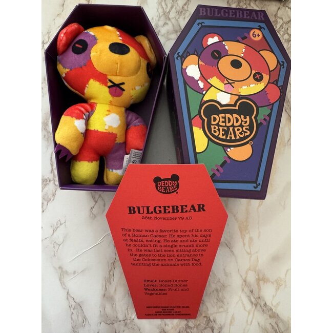 Deddy Bears Peluche Série 3 - H 15 cm - dans une boîte cercueil