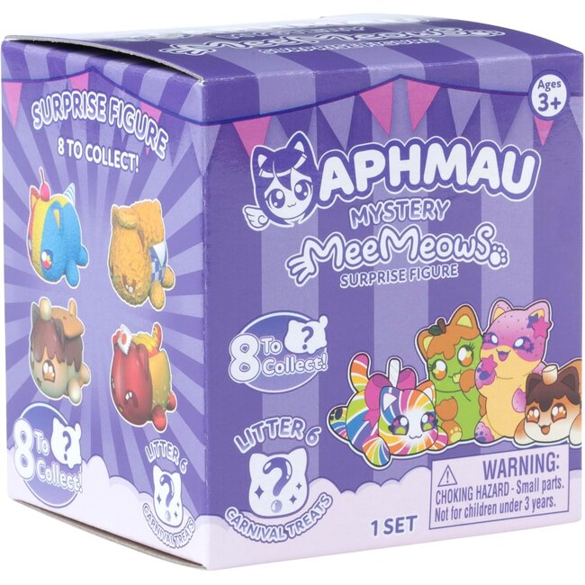 Aphmau – MeeMeow Mystery Figures – Serie 6 Carnival Treats - 6 cm