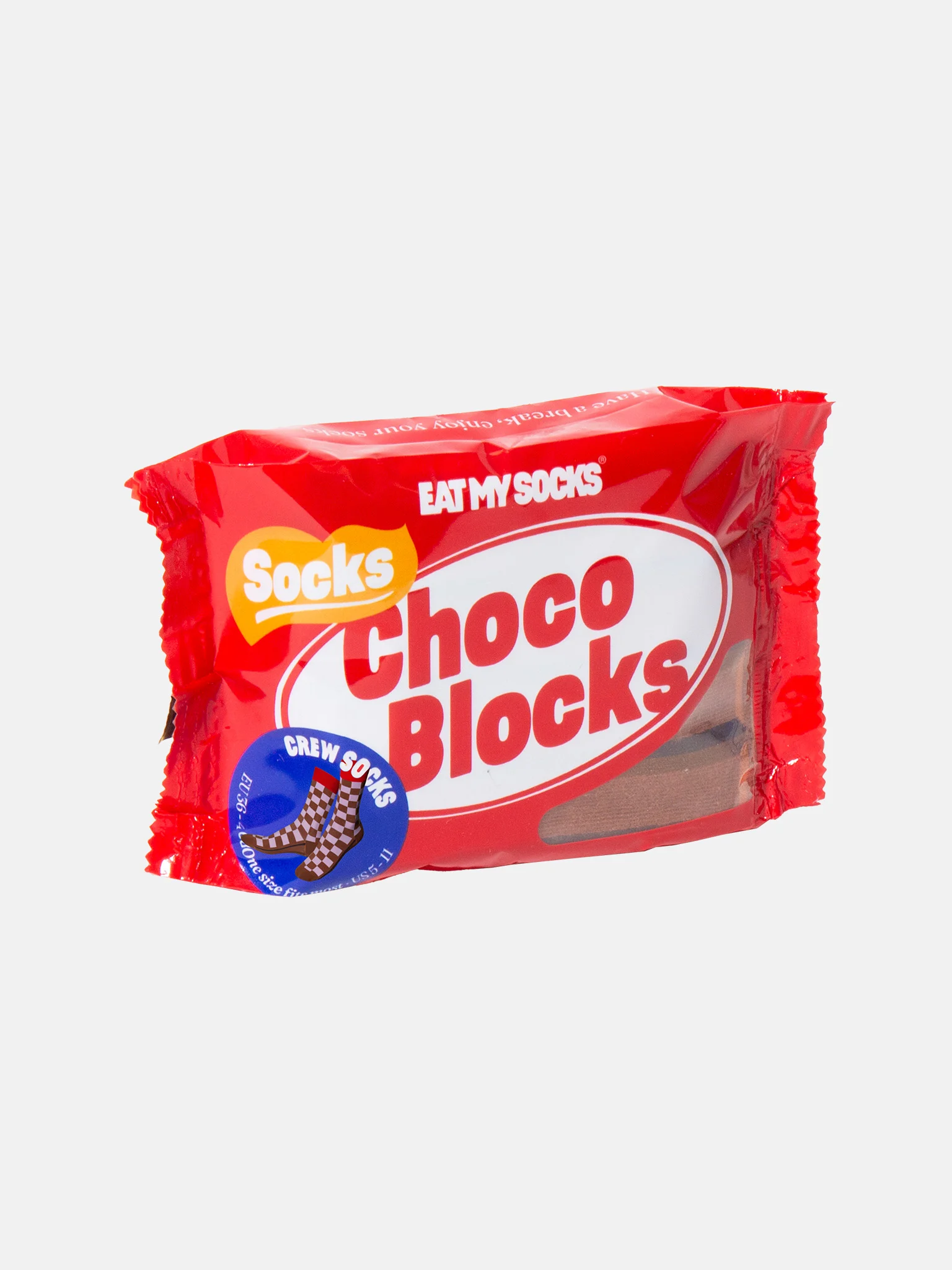 Chaussettes Choco Blocks - Eat My Socks - Axeswar Design