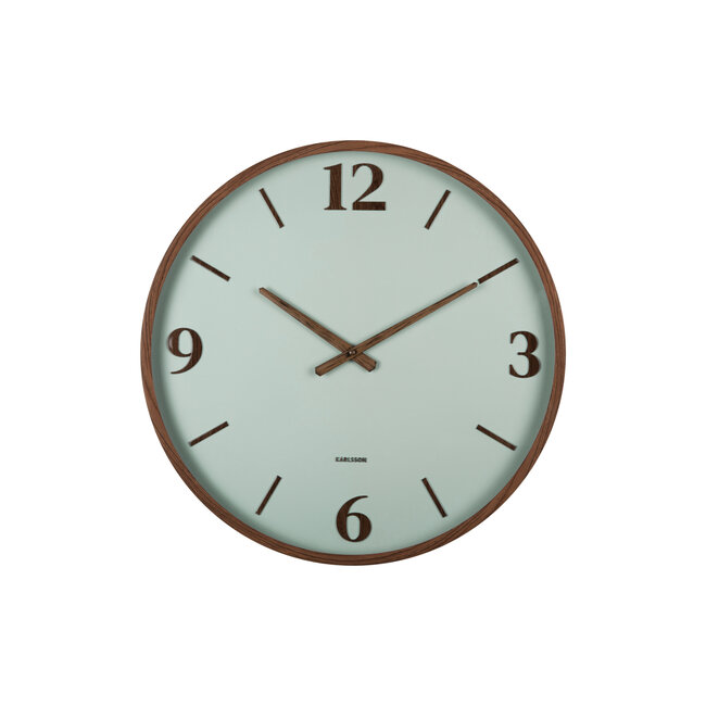 Karlsson - Wall Clock Detaille Large - green