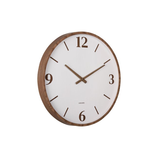 Karlsson Wall Clock Detaille Large - warm grey