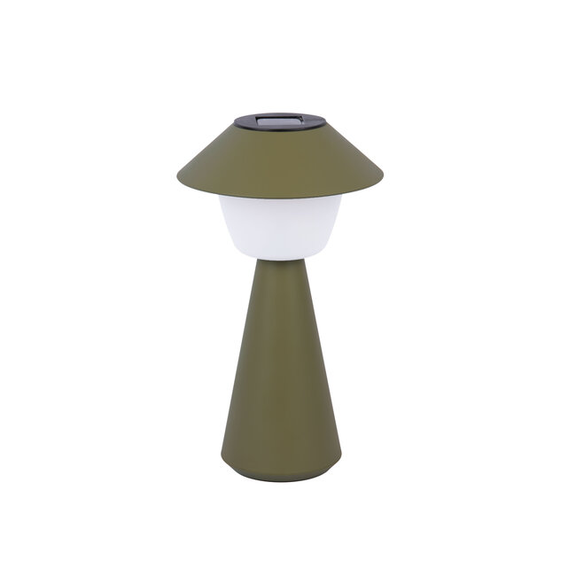 Leitmotiv Tischlampe Marioneta Solar- grün