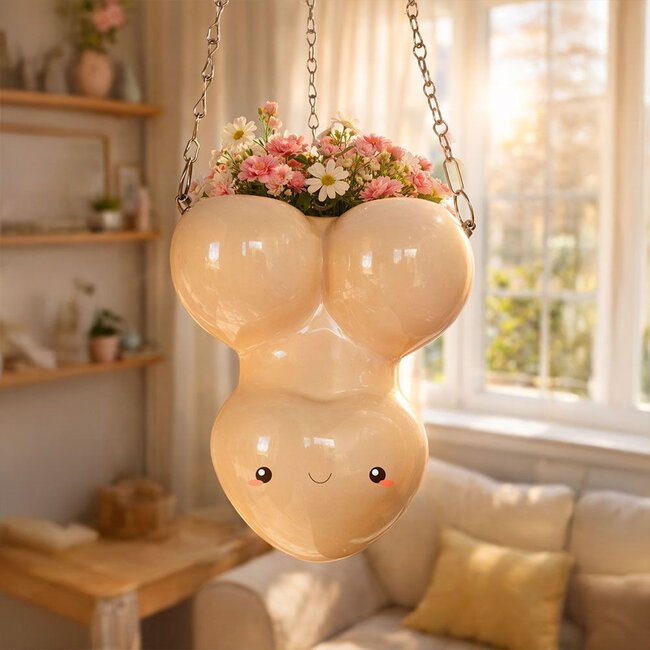 Blumentopf Willy – hängend – stolze 18,5 cm