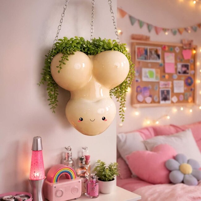 Pot de Fleurs Willy - suspendu - une fière taille de 18,5 cm