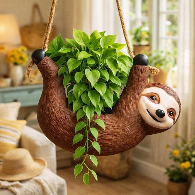 Planter Sloth - hanging