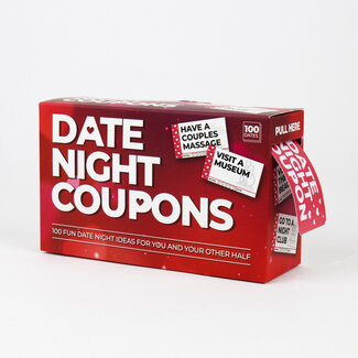 Gift Republic Card Set 100 Date Night Coupons