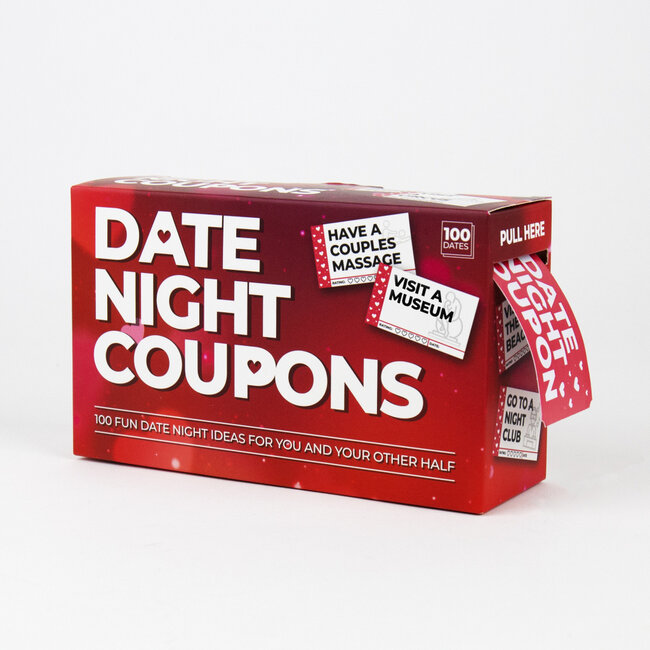 Gift Republic – Kartenset 100 Date Night Coupons