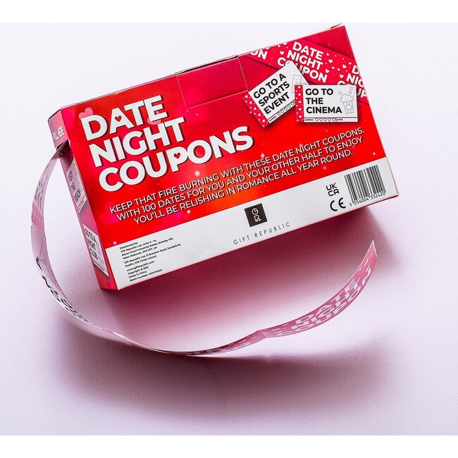 Gift Republic - Card Set 100 Date Night Coupons