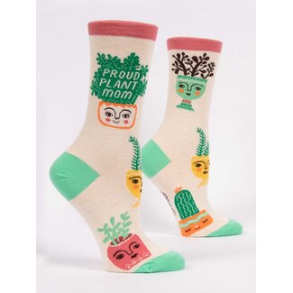 Blue Q Socks Proud Plant Mom - women