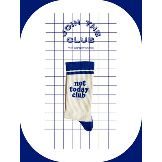 Join The Club Socks Not Today Club - large