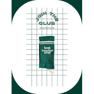 Join The Club Socken Best Teacher Ever - large