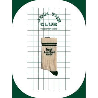 Join The Club Socks Best Teacher Ever - small
