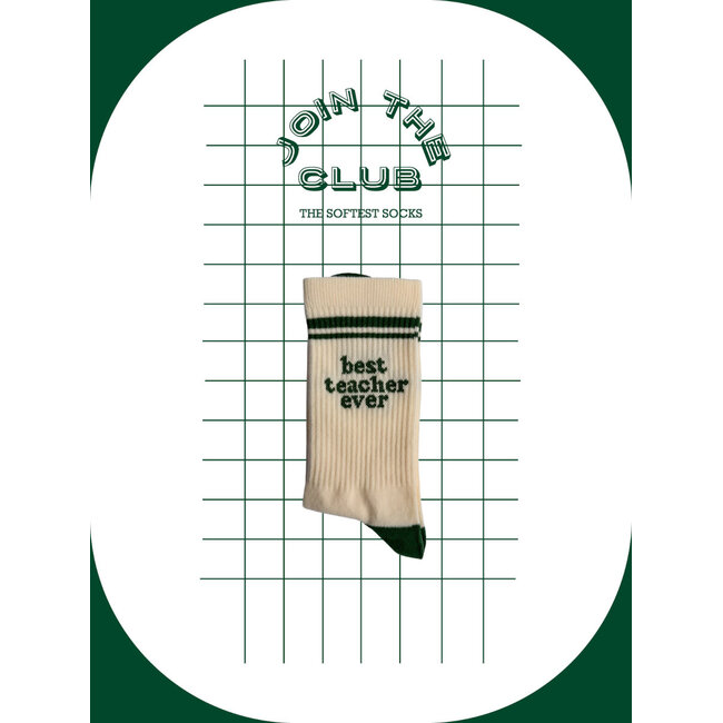 Join The Club – Socken Best Teacher Ever (too cool for school) - small