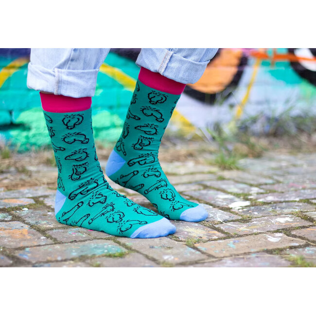 Eat Mielies - Chaussettes Hairy Willies - Bites Poilues