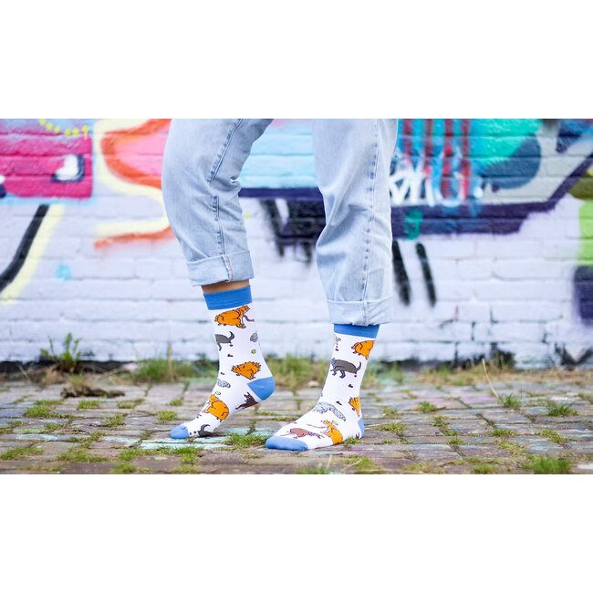 Eat Mielies - Chaussettes Caca Chiens - Dogs Pooping