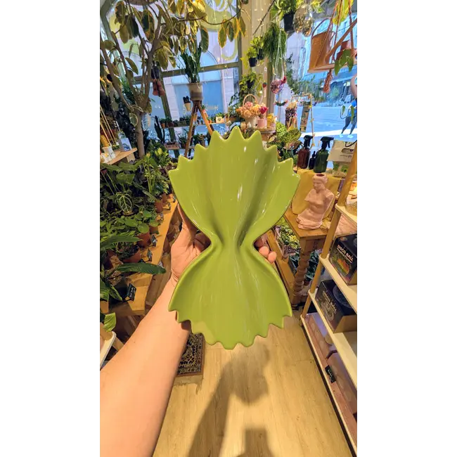 Fluid Market - Vase Pasta - grün - Keramik - limitierte Auflage