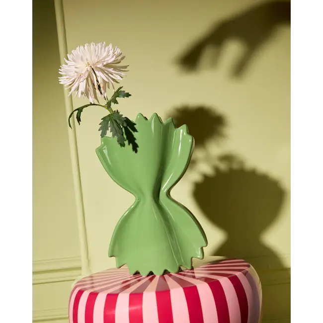 Fluid Market - Vase Pasta - green - ceramic - limited edition