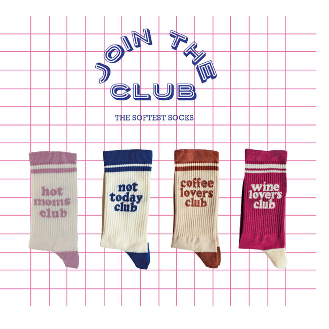Join The Club – Socken Hot Moms Club - rosa - small