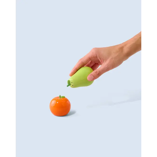 Fluid Market - Salt and Pepper Set Orange Pear